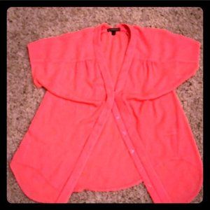 Neon pink express blouse
